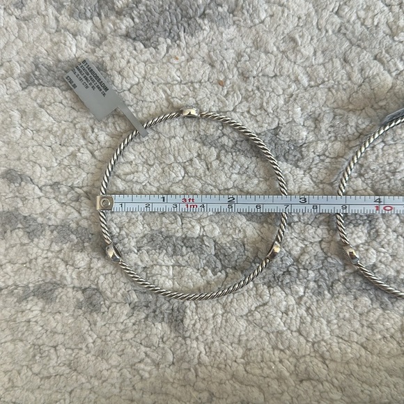 David Yurman Cable Bangle w/ Diamonds - Picture 14 of 15